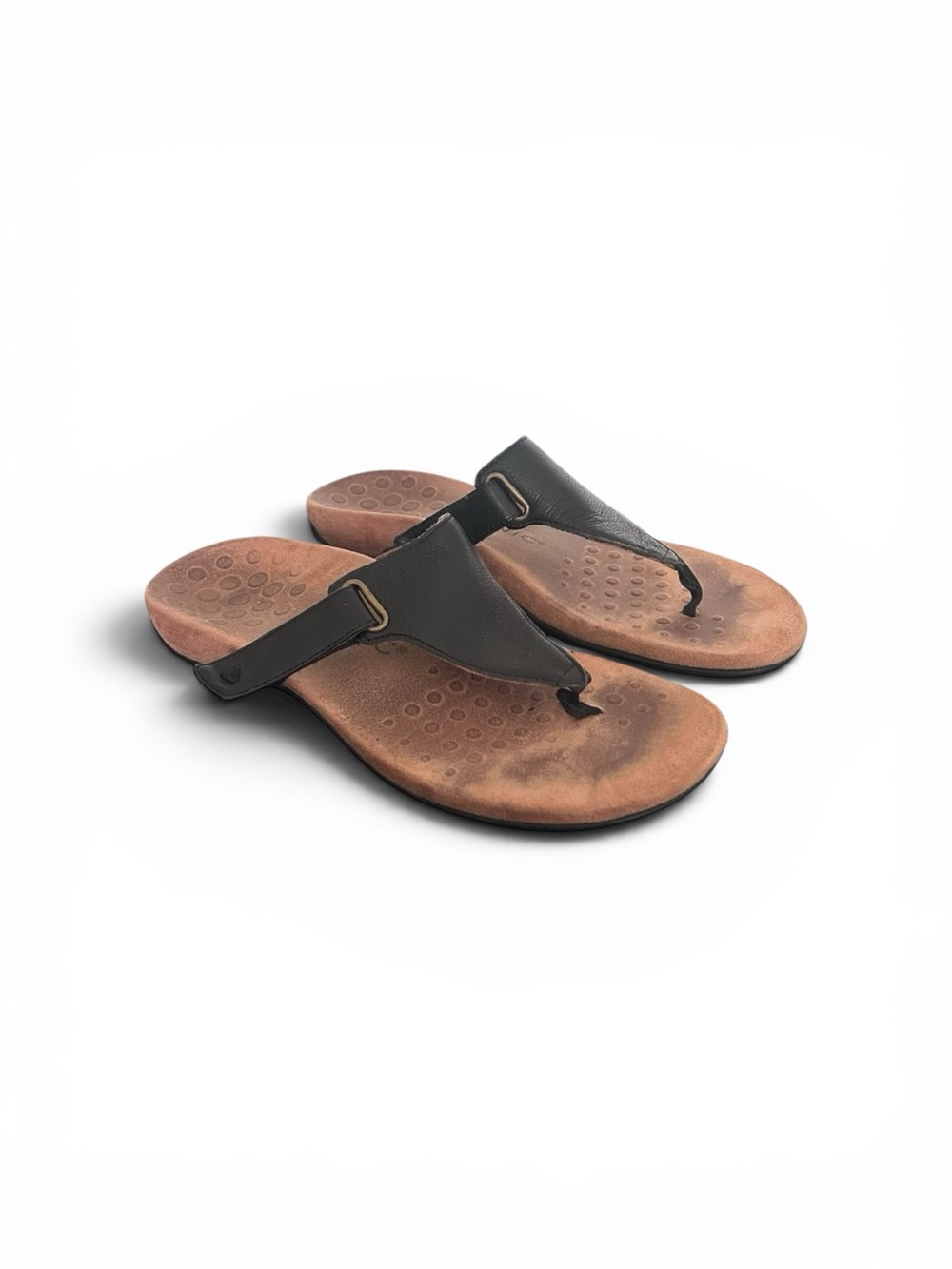 Vionic Wanda Black Orthotic Sandals Women’s Size 7.5